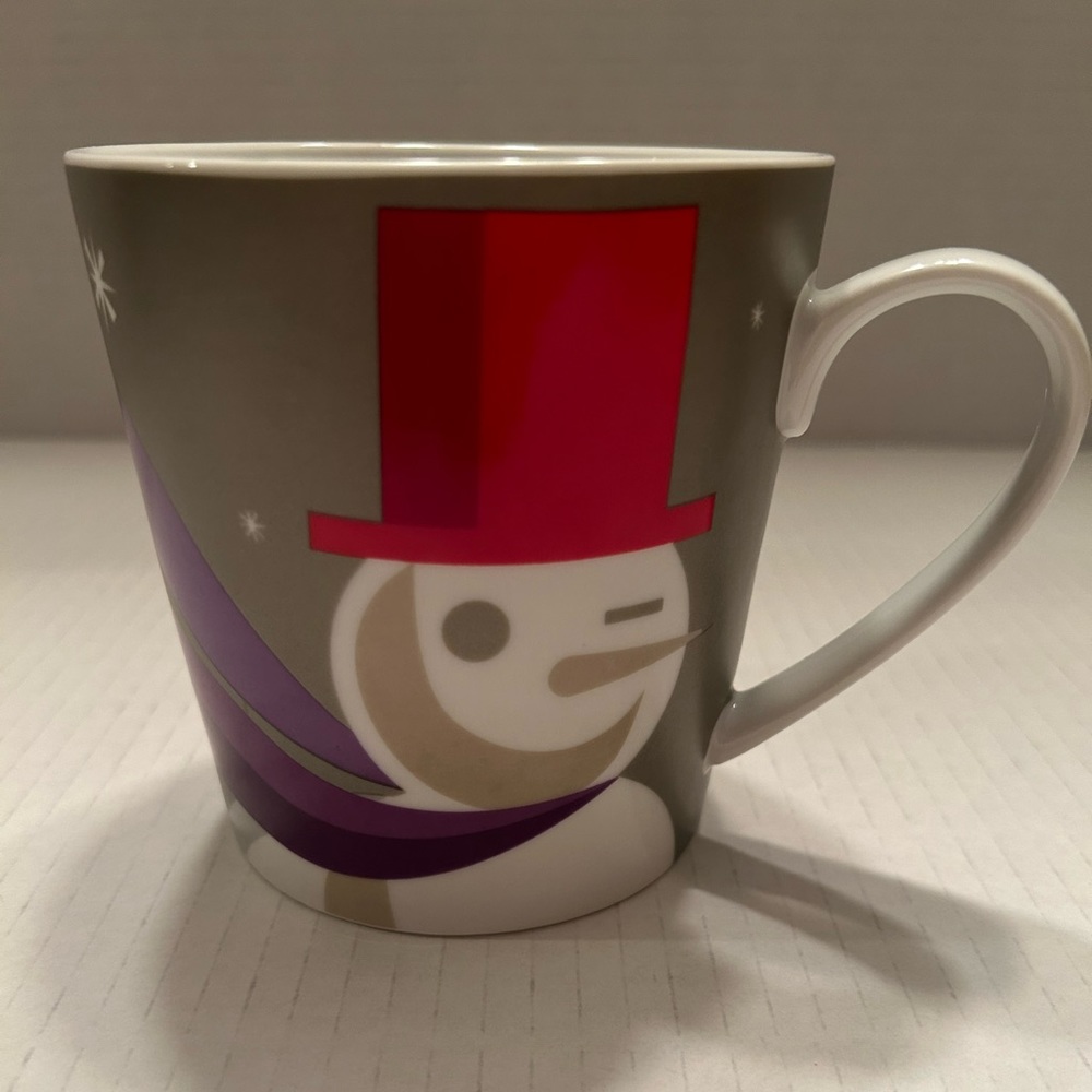 Starbucks 2011 Snowman " When We Are Together"  16 oz. Coffee / Hot Cocoa Mug